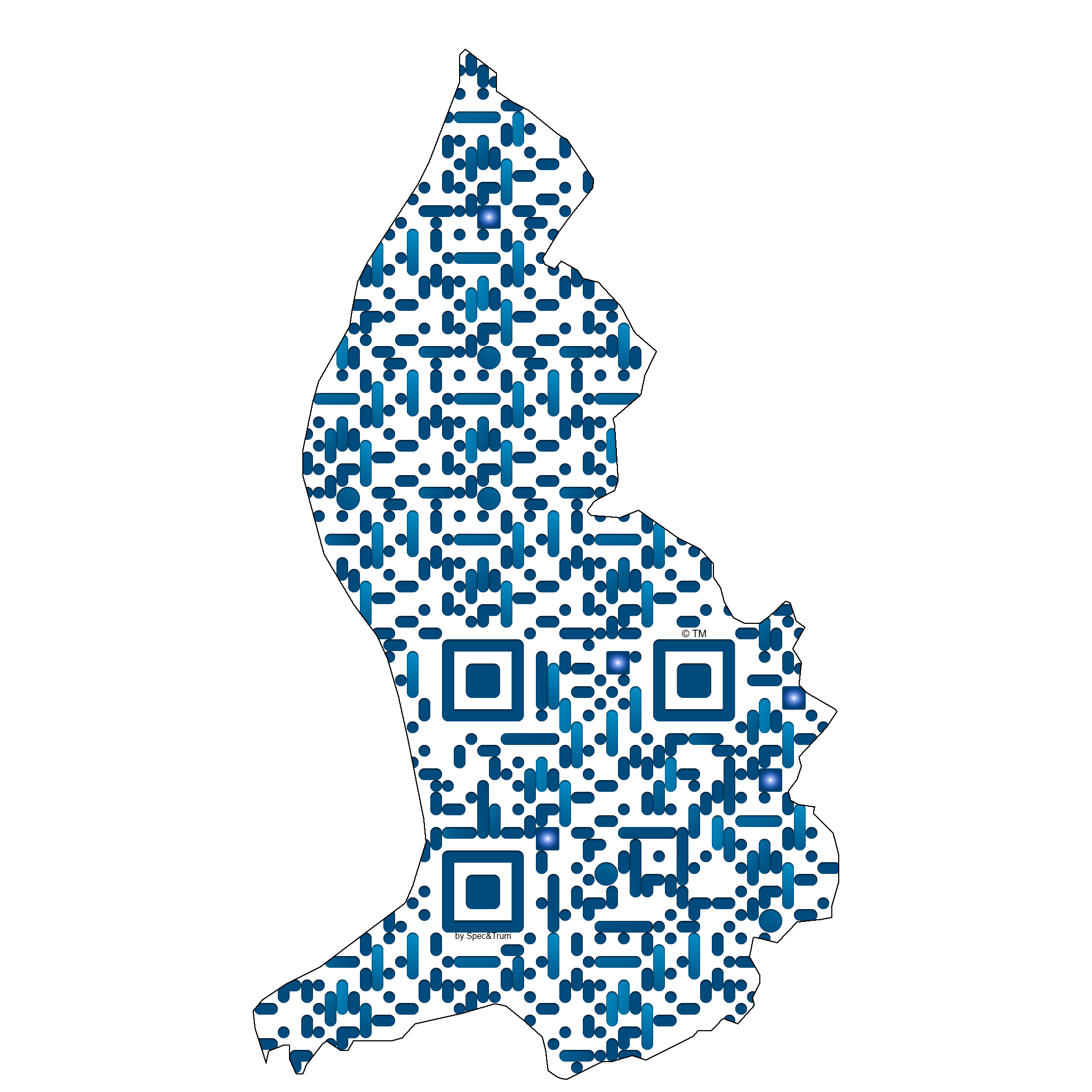 Symbolic digital artefact representing Liechtenstein cultural identity through pixel-based visual structure.