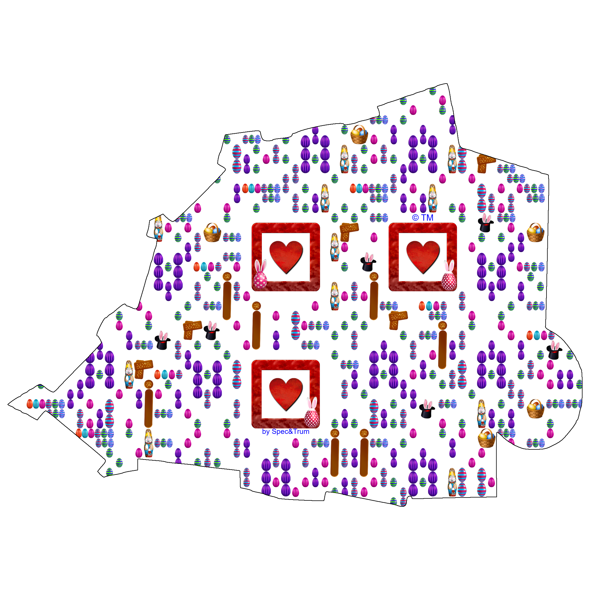 Symbolic digital artefact representing Vatican City cultural identity through pixel-based visual structure.